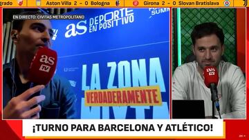 Fútbol inclusivo en un Metropolitano de Champions con ‘la zona verdaderamente mixta’