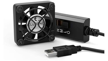 Evita el sobrecalentamiento de tus ‘gadgets’ con este mini ventilador USB portátil