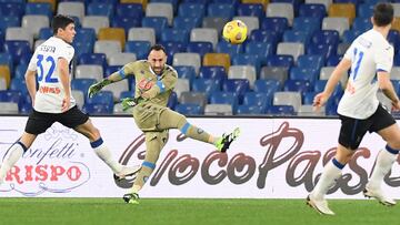 Napoli y Atalanta empatan 0-0 en la ida de la semifinal de la Copa Italia.