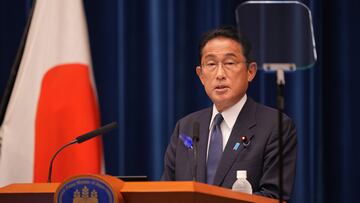 El primer ministro de Japón, Fumio Kishida