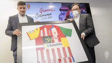 Carmona: "El Sporting anidará eternamente en mi corazón"