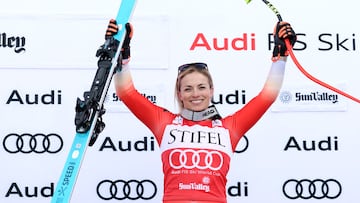 Lara Gut-Behrami gana la Copa del Mundo de supergigante