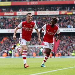 Arsenal dent Manchester United’s top-four hopes