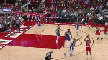 El enésimo recital de Harden: disfruten del tremendo 'show' de triples que se inventó