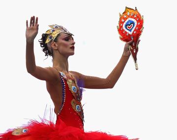 Así fue la ceremonia inaugural de la Copa Confederaciones en San Petersburgo.