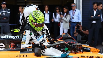 Norris reina en Mónaco, Alonso abandona y Sainz 10º