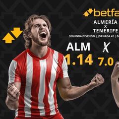 UD Almería vs. CD Tenerife: horario, dónde ver, pronósticos y clasificación