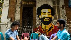 Las calles de El Cairo se inundan de imágenes de Salah