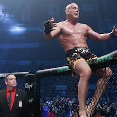 Tito Ortiz entrenó en el Performance Center de la WWE