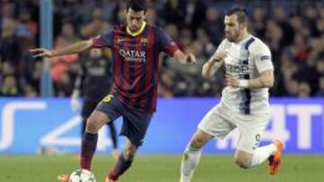 El centrocampista del FC Barcelona Sergio Busquets.