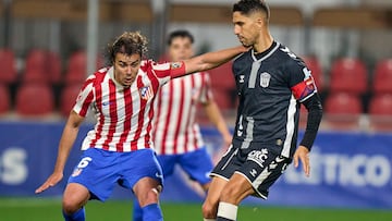 07/11/25 PARTIDO ENTRE EL ATLETICO MADRILEÑO Y EL ELDENSE CELEBRADO EN LA CIUDAD DEPORTIVA DE ALCALA DE HENARES