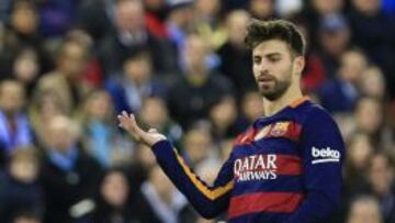 Piqué: "Sabíamos que serían intensos y el césped no ayudó"