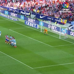 Griezmann hace historia con el Atleti con este golazo de falta