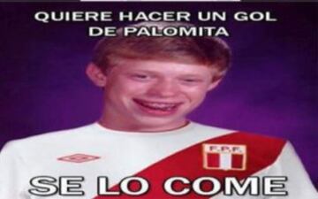 Los memes que calientan la previa del duelo Chile-Perú