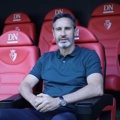 Vicente Moreno: “Cualquier entrenador quisiera tener esta oportunidad”