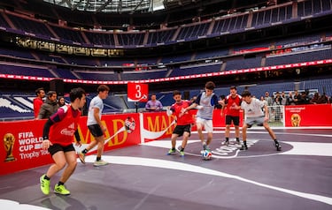 07/02/26 EVENTO FIFA WORLD CUP 26 TROPHY TOUR COCACOLA SANTIAGO BERNABEU