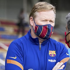 Los dos mensajes crípticos de Laporta a Ronald Koeman