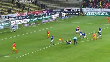 La notable jugada de Diego Valdés en el gol de Morelia