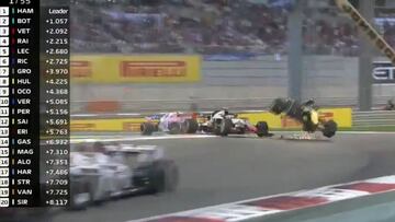 Accidente de Hulkenberg.