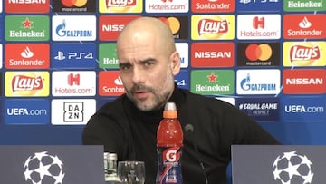 Guardiola contesta pregunta incomoda con objetividad