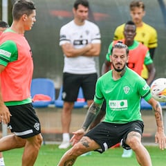 Guti: "Benedetto es un gran jugador, rápido, con calidad y buen golpeo"