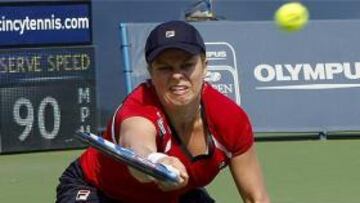 <b>Kim Clijsters</b>, ganadora en Cincinnati.