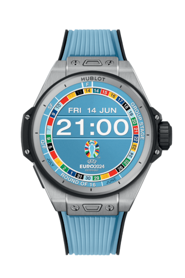 Kylian Mbapp, imagen del Big Bang e Gen 3 (Hublot), el reloj oficial de la Eurocopa 2024