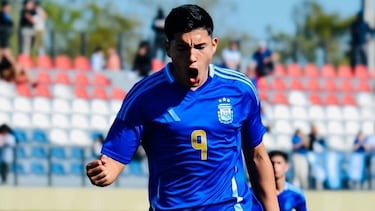 Una perla de River brilla ante Messi