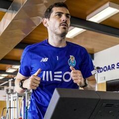 Casillas sigue ejercitándose para volver: "Trabajo en progreso"
