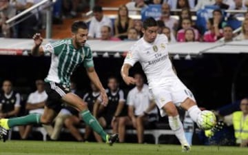 James Rodríguez brilla ante el Betis en la segunda fecha de la Liga BBVA