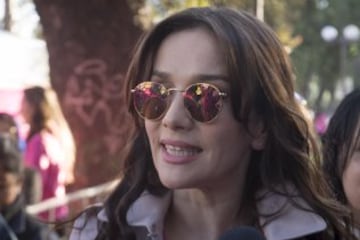 Running: Natalia Oreiro robó miradas en la corrida Avon