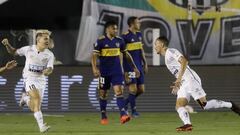 Santos barrió a Boca y lo dejó sin el sueño copero