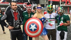 La afición llena de color el Nissan Stadium para el TeamUSA vs Tri
