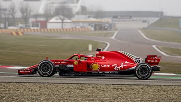 Carlos Sainz (Ferrari SF71H). Fiorano, Italia. F1 2022.