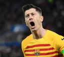 Lewandowski rompe una sequía de ...¡543 minutos sin marcar en LaLiga!