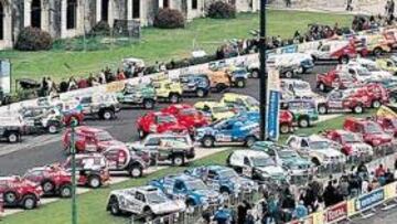 <b>NOVEDAD. </b>Hoy arranca el Dakar con su primera etapa y, por primera vez en 28 ediciones, lo hace desde Portugal, desde su capital, Lisboa, que ayer mostraba este aspecto.