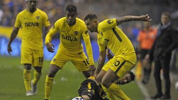 Wilmar Barrios y Edwin Cardona