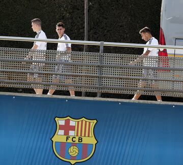 Barcelona 01Junio 2018, Espaa
Previa al Mundial 2018
Entrenamiento de la seleccion Argentina Ciudad Deportiva Joan Gamper, Barcelona.
Cristian Pavon de la Seleccion Argentina, Eduardo Salvio de la Seleccion Argentina y Cristian Ansaldi de la Seleccion Argentina
Foto Ortiz Gustavo
