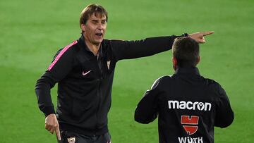 Lopetegui, ante el Celta. 