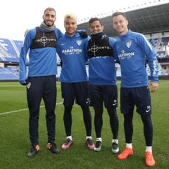 Juanpi, Rosales y Mikel: el difícil futuro de los venezolanos del Málaga