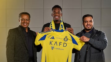 Jhon Durán, nuevo jugador de Al Nassr.