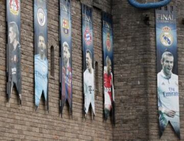 El Principality Stadium se prepara para acoger el próximo 3 de junio la final de la Champions League entre Real Madrid y Juventus.