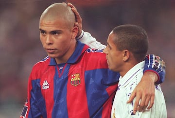 Ronaldo Nazário y Roberto Carlos