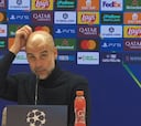 La peculiar forma de Guardiola de dar un palo al árbitro por el penalti a favor del City