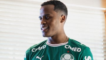 Jhon Arias llega a Brasil con el reto de convencer a Abel Ferreira en Palmeiras.