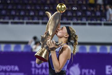 Título WTA 2019: Torneo de Hua Hin 2019 | Clasificación WTA: 37º.  