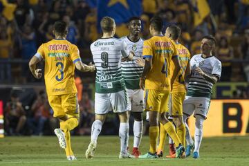 Las mejores imágenes del Tigres vs Santos en la liguilla