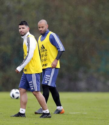 Buenos Aires 17 Mayo 2018, Argentina
Preparativos de la seleccion Argentina en el Predio de la AFA en Ezeiza, donde estÃ¡n 

Foto Ortiz Gustavo
