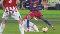 Polémica en el 1-0: “No es falta, se tira Raphinha”