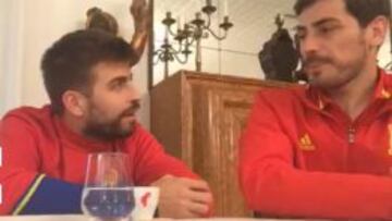26/03/16 REDES SOCIALES PERISCOPE GERARD PIQUE E IKER CASILLAS
CAPTURA
